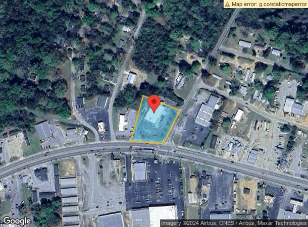  702 Central Dr, East Dublin, GA Parcel Map