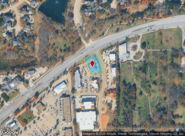 100 Players Cir, Southlake, TX Parcel Map