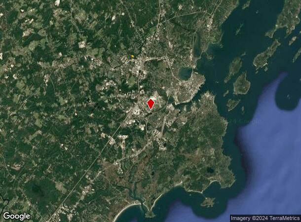  497 Westbrook St, South Portland, ME Parcel Map