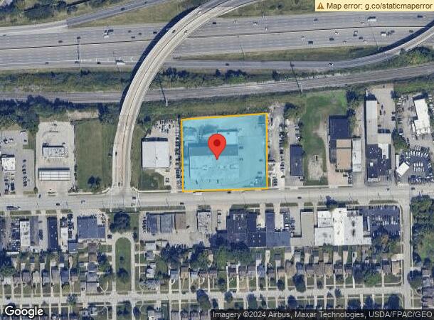  1400 Brookpark Rd, Cleveland, OH Parcel Map