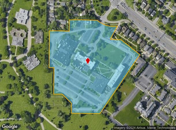  24-2 Agassiz Cir, Buffalo, NY Parcel Map