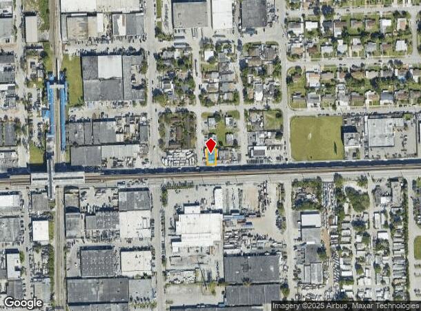  3663 Nw 79Th St, Miami, FL Parcel Map