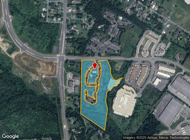  124 Castlebridge Ct, Winchester, VA Parcel Map