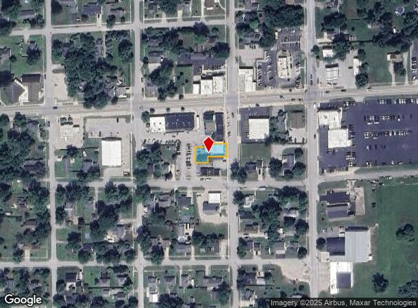 122 S Elm Rd, Hemlock, MI Parcel Map