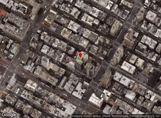 120 W 25Th St, New York, NY Parcel Map