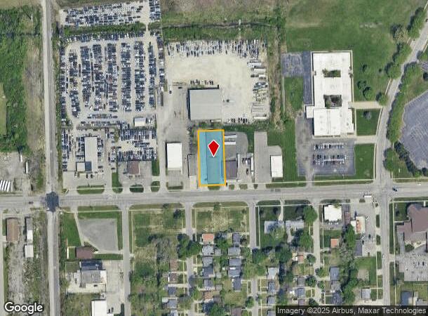 3425 Lapeer Rd, Flint, MI Parcel Map