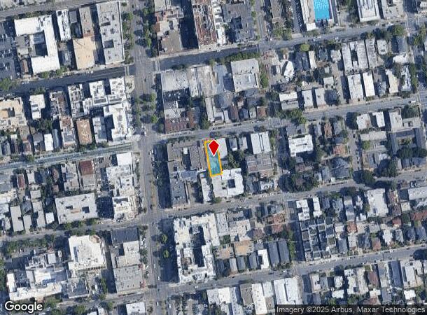  2116 Channing Way, Berkeley, CA Parcel Map