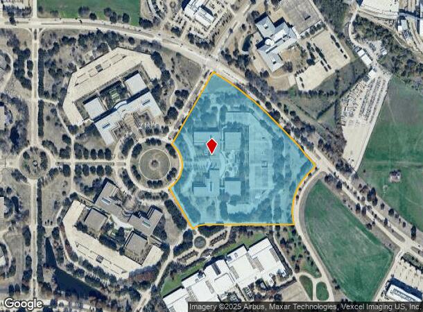 5320 Legacy Dr, Plano, TX Parcel Map