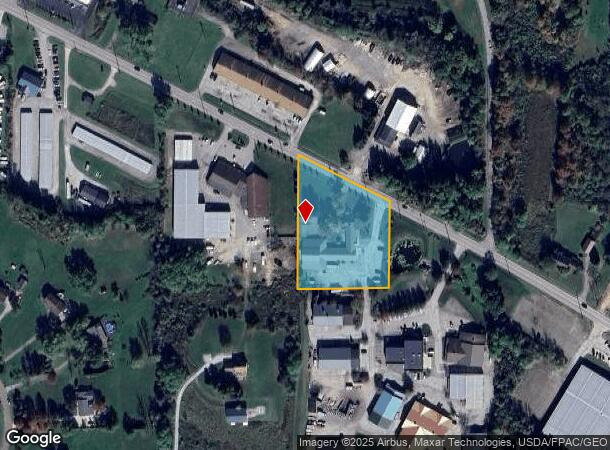  9911 Washington St, Chagrin Falls, OH Parcel Map