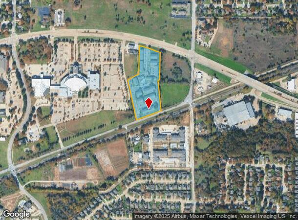 1700 E Village St, Denton, TX Parcel Map