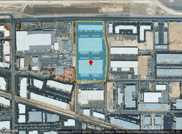 1335 E Sunset Rd, Las Vegas, NV Parcel Map