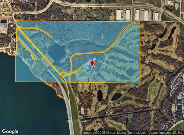  3800 Fairway Dr, Grapevine, TX Parcel Map