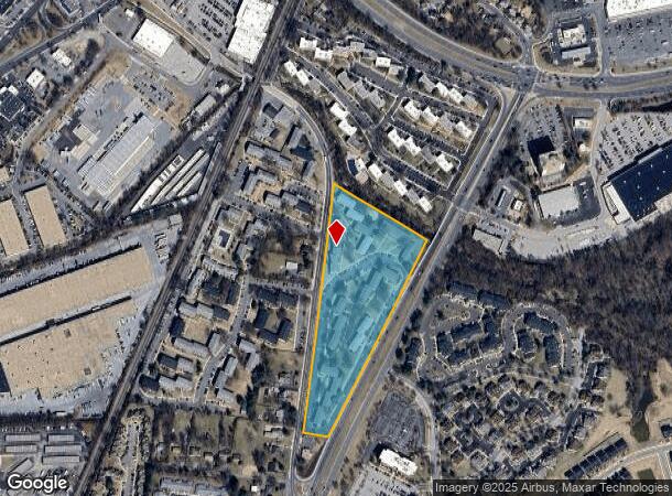 14803 Bowie Rd, Laurel, MD Parcel Map