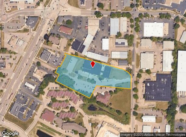 2840 Index Rd, Fitchburg, WI Parcel Map