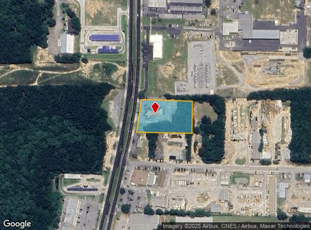  1675 S Ferdon Blvd, Crestview, FL Parcel Map