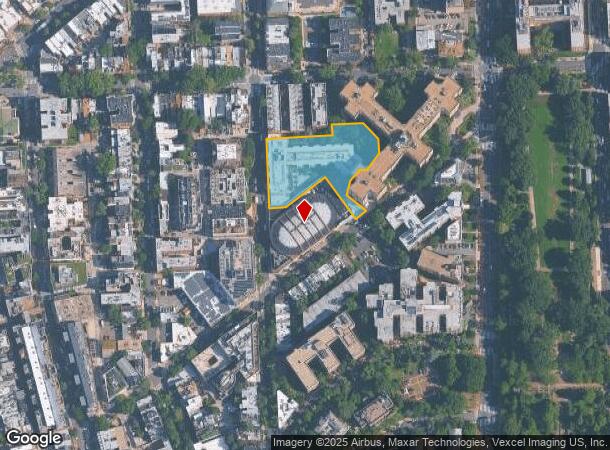  2425 17Th St Nw, Washington, DC Parcel Map