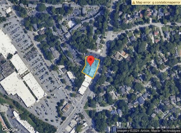  1598 Piedmont Ave Ne, Atlanta, GA Parcel Map