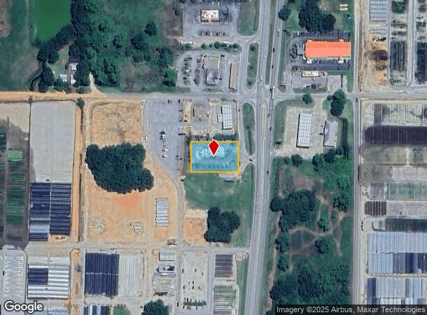  12593 N Hickory St, Loxley, AL Parcel Map