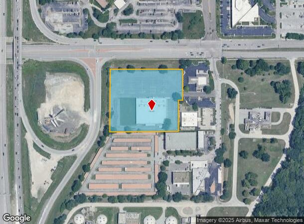  10201 College Blvd, Overland Park, KS Parcel Map