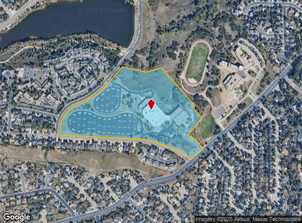  1110 Bayfield Dr, Colorado Springs, CO Parcel Map