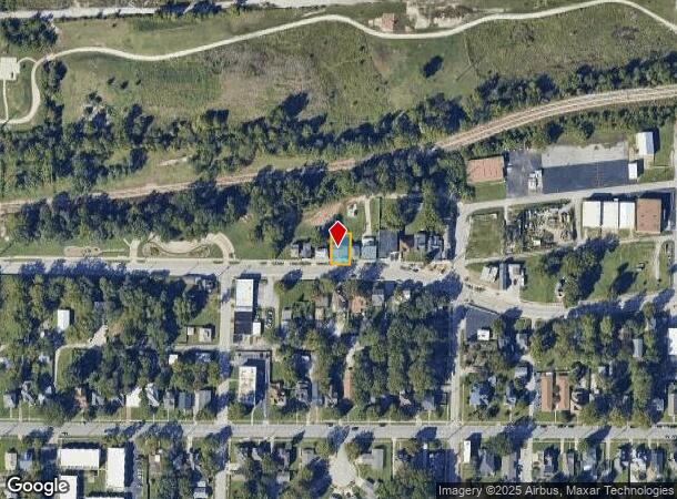  1031 W College St, Springfield, MO Parcel Map