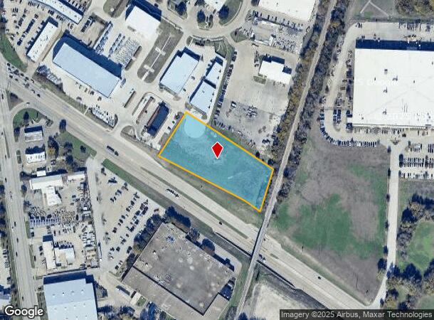  551 E University Dr, Mckinney, TX Parcel Map