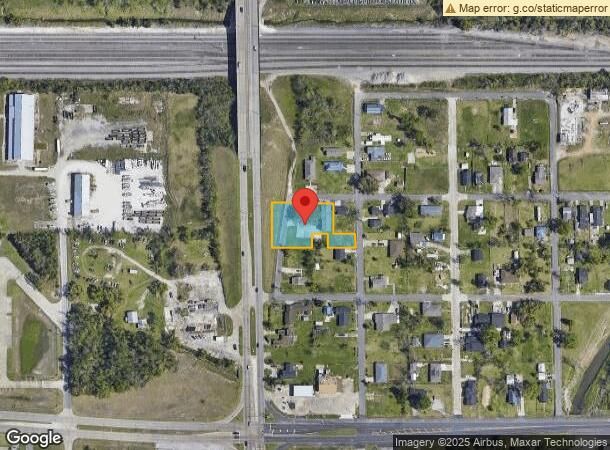  2608 Church St, Lake Charles, LA Parcel Map