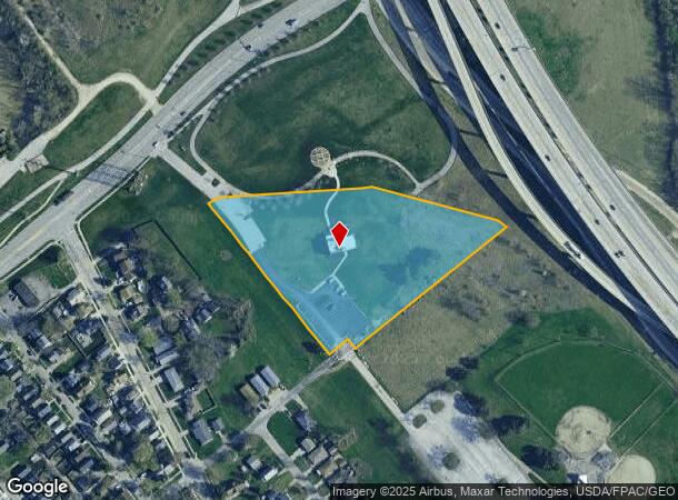  1600 Front St, Toledo, OH Parcel Map