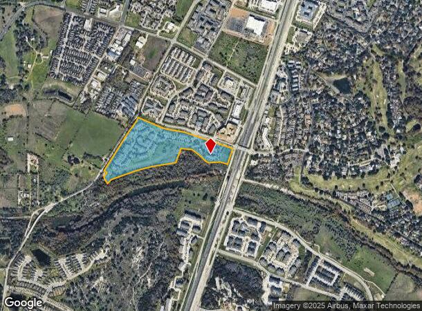  1901 Onion Creek Pky, Austin, TX Parcel Map
