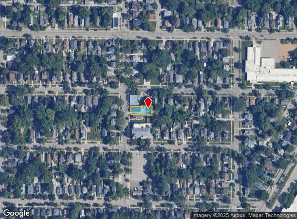 1716 Coit Ave Ne, Grand Rapids, MI Parcel Map