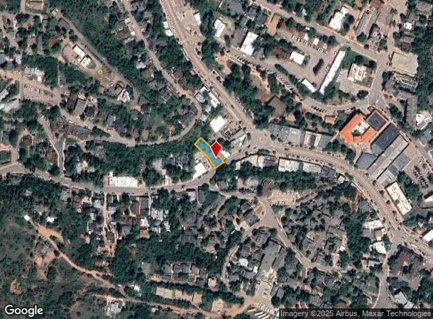 14 Ruxton Ave, Manitou Springs, CO Parcel Map