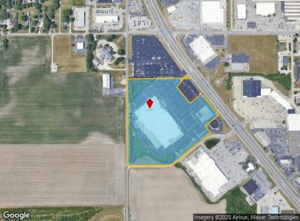 4651 S Us Highway 41, Terre Haute, IN Parcel Map