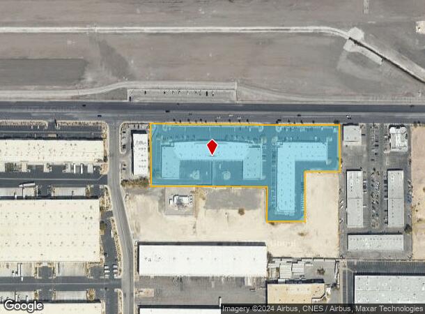  1421 E Sunset Rd, Las Vegas, NV Parcel Map