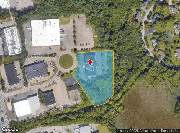40 Pequot Way, Canton, MA Parcel Map