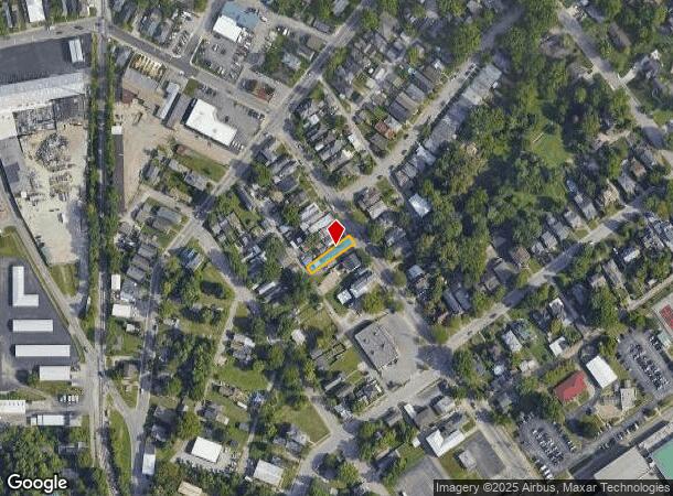  1239 Vincennes St, New Albany, IN Parcel Map