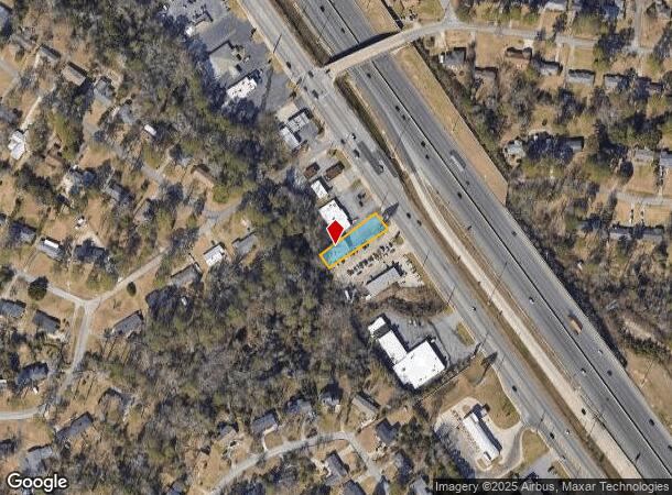  2830 Riverside Dr, Macon, GA Parcel Map