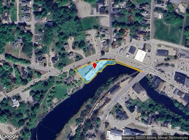  322 W Main St, Tilton, NH Parcel Map