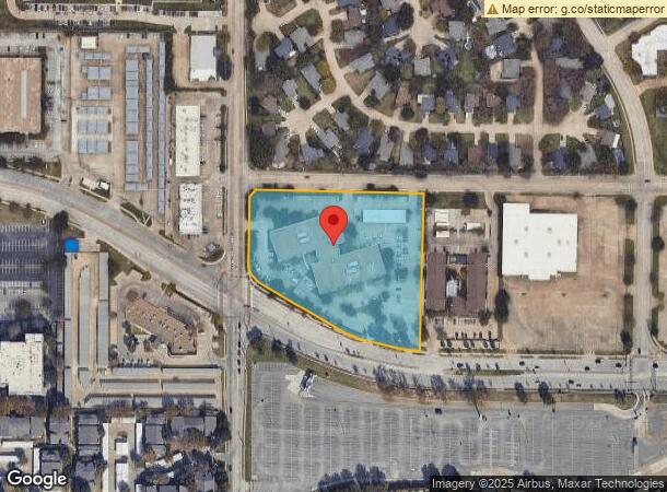  1701 E Lamar Blvd, Arlington, TX Parcel Map