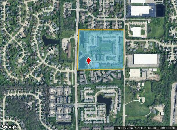 4909 Covered Bridge Rd, Indianapolis, IN Parcel Map