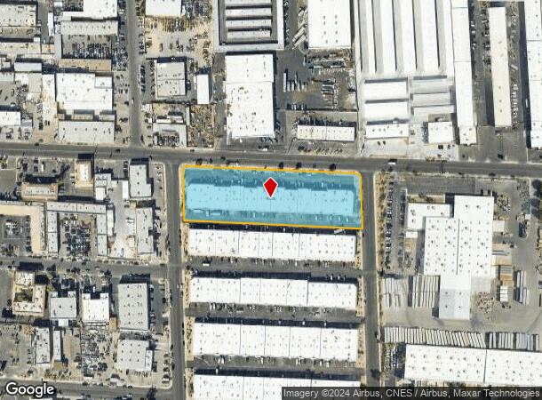  3401 Sirius Ave, Las Vegas, NV Parcel Map