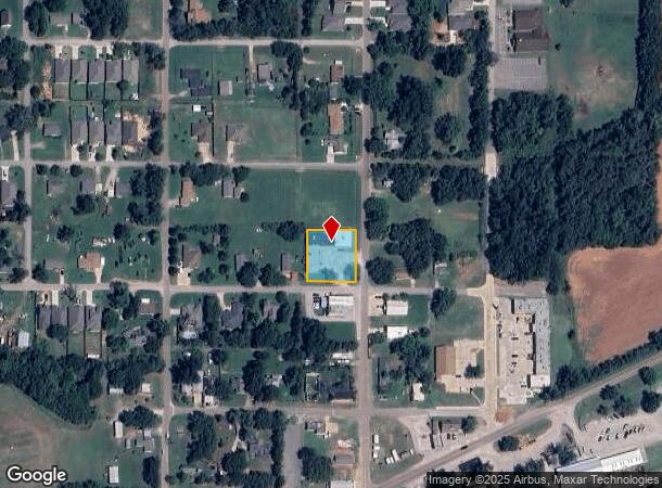  301 N Main St, Arcadia, OK Parcel Map