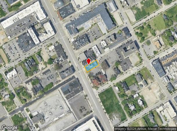  2940 Woodward Ave, Detroit, MI Parcel Map