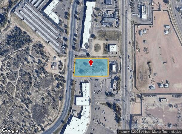 2660 Astrozon Blvd, Colorado Springs, CO Parcel Map