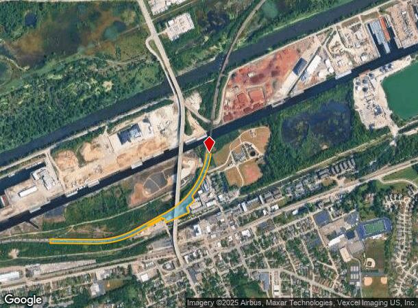  211 River St, Lemont, IL Parcel Map
