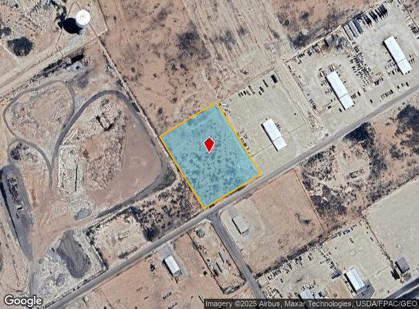 8340 W Boles Rd, Odessa, TX Parcel Map