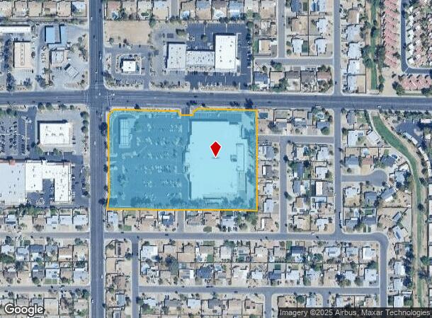 4025 E Thunderbird Rd, Phoenix, AZ Parcel Map