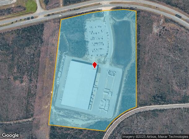 3349 Simmons Dr, Waycross, GA Parcel Map
