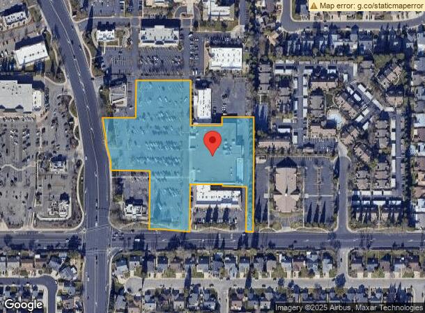  5001 Foothills Blvd, Roseville, CA Parcel Map