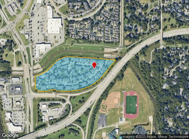 2805 E 97Th Ct, Tulsa, OK Parcel Map