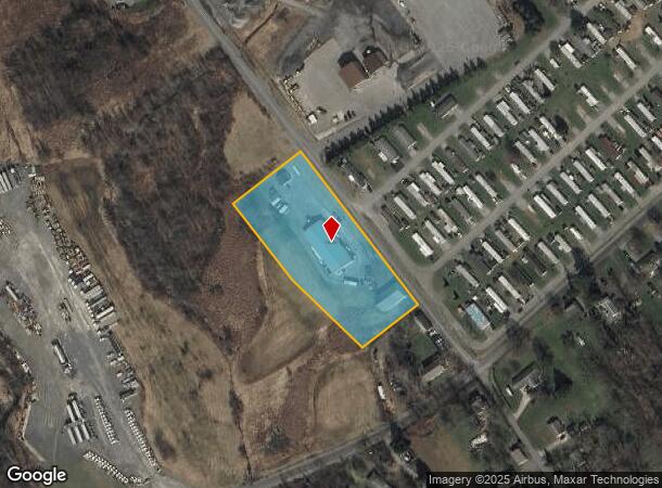 258 Pine Run Rd, Linden, PA Parcel Map